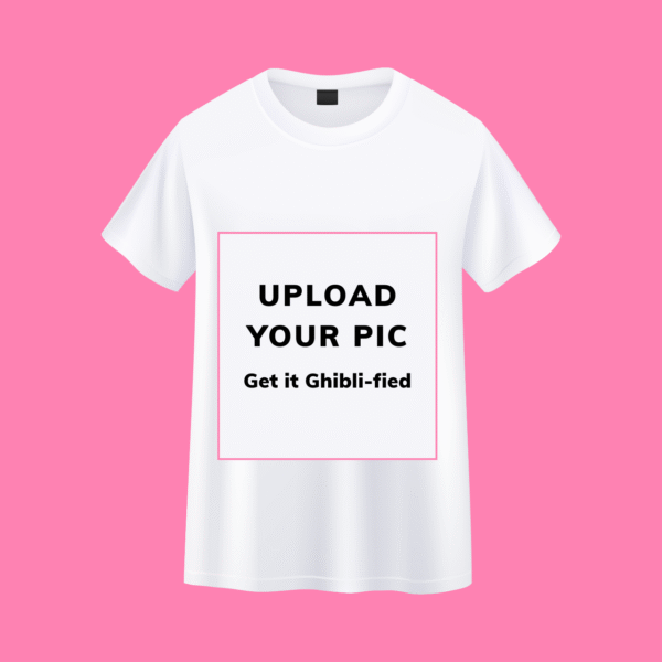 Ghibli-Inspired T-Shirt – Aesthetic Anime Tee for Studio Ghibli Fans || My Pookie - Image 2