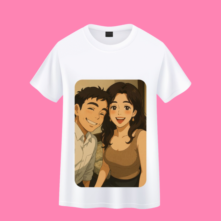 Ghibli-Inspired T-Shirt – Aesthetic Anime Tee for Studio Ghibli Fans || My Pookie